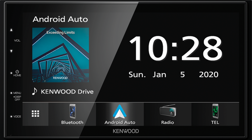 Kenwood DMX-5020BTS 2-DIN Carplay ja Android auto -soitin