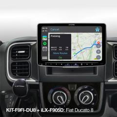 Alpine ILX-F905D-DU8 Fiat Ducato 8 Halo9 soitin Alpine ILX-F905D-DU8 Fiat Ducato 8 Halo9 soitin