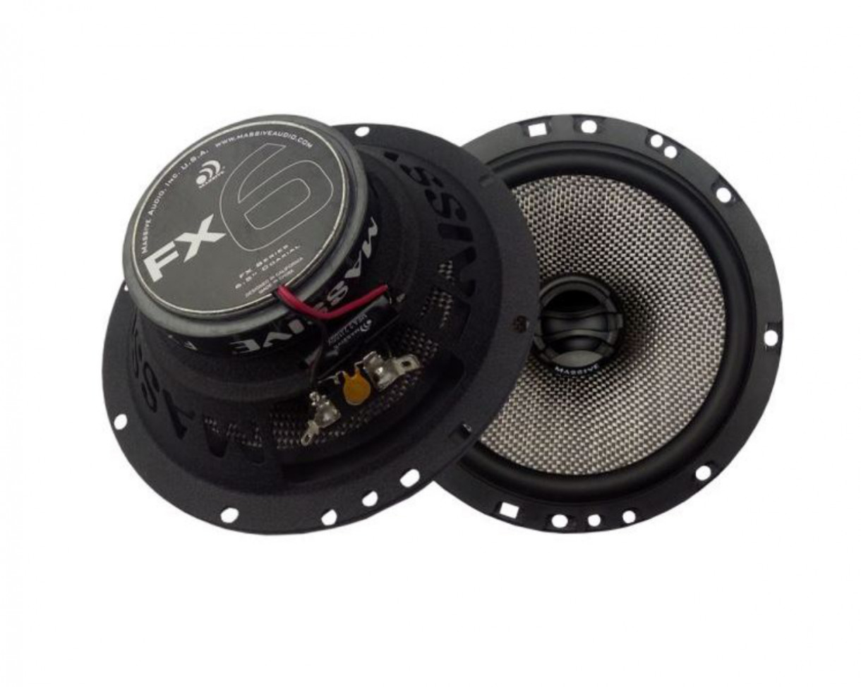 Massive Audio FX6 6,5" coaxial speaker, pair