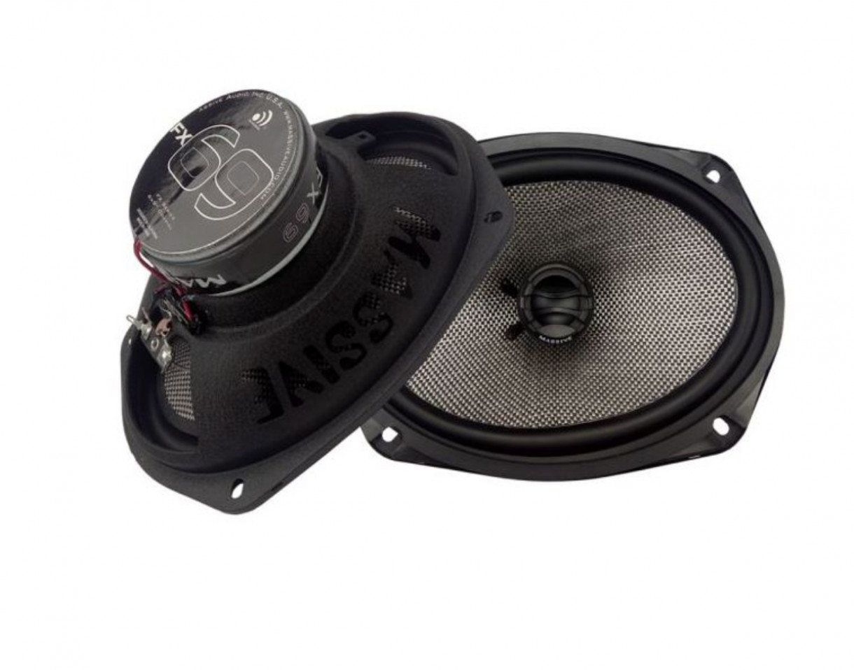 Massive Audio FX69 6x9" coaxial speakers, pair