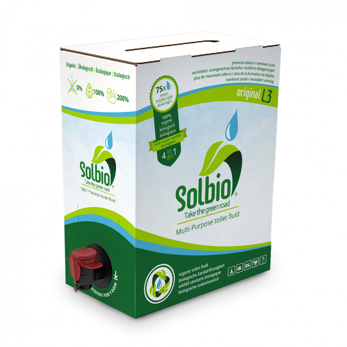 Solbio Original 3.0 l bio toilet fluit